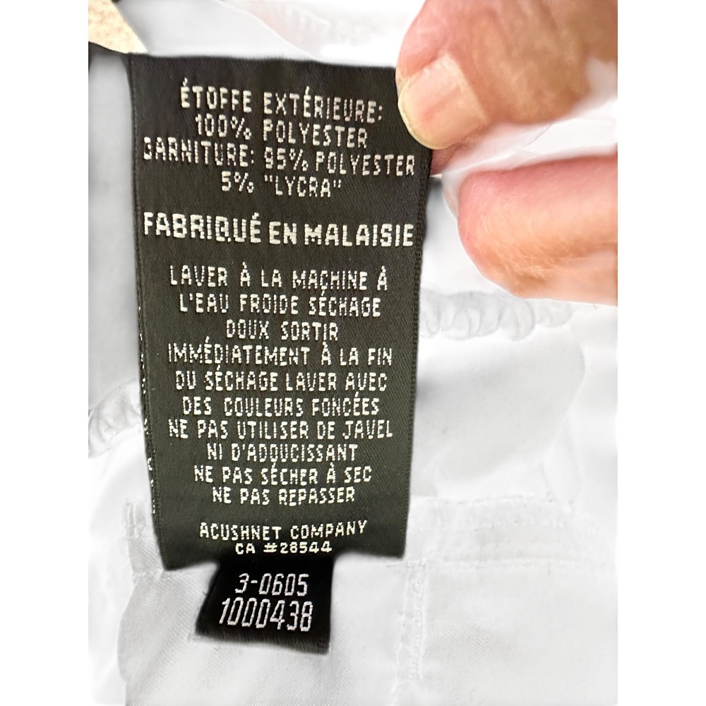 FootJoy Golf Pullover Jacket‎ Mens M Black Windbreaker V Neck Lightweight - Picture 8 of 8
